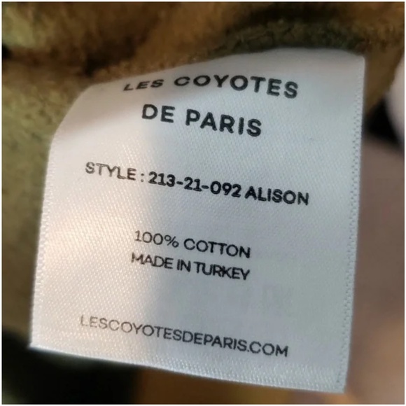 Les Coyotes De Paris Alison Tie Dye Blouson Pullover Sweater Sz 40 Medium - Picture 8 of 12
